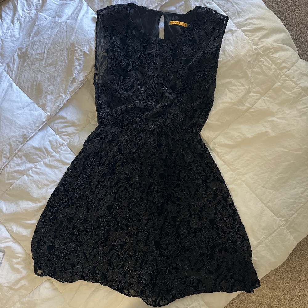 Black Alice + Olivia dress